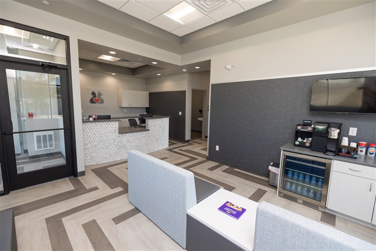 Prairie Lakes Pet Hospital team and facility in Ankeny, Iowa